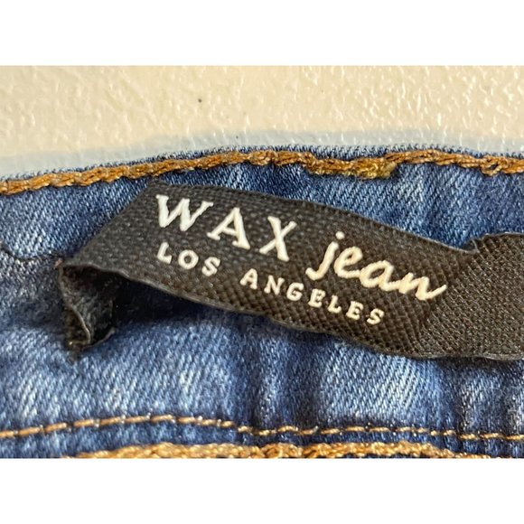 Wax Jean Womens Jegging Jeans Stretch Mid Rise Five Design Pockets Blue Size 9 - Picture 3 of 11